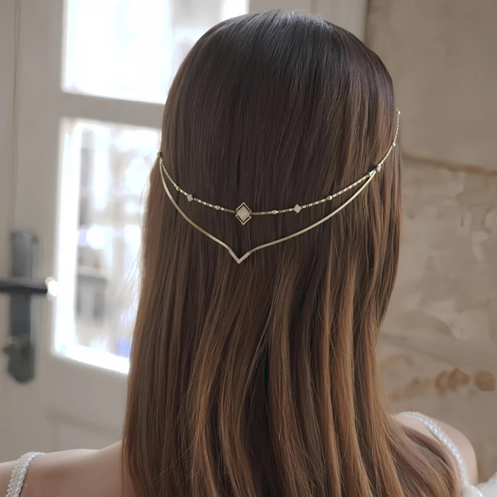 Women Accessories India - Очаровательная повязка на голову со стразами