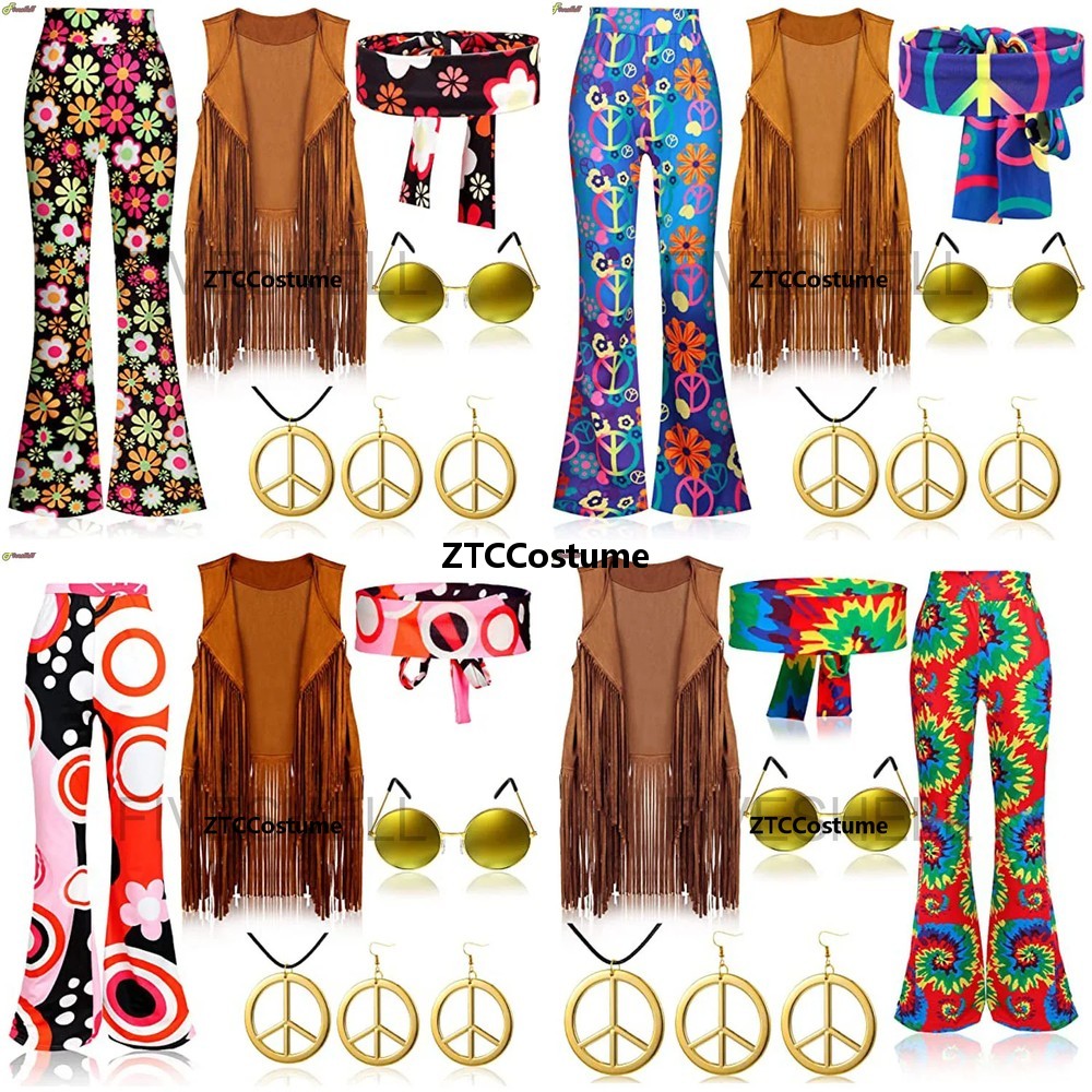 Women'S Accessories In The 70S - Костюм в стиле хиппи для женщин,