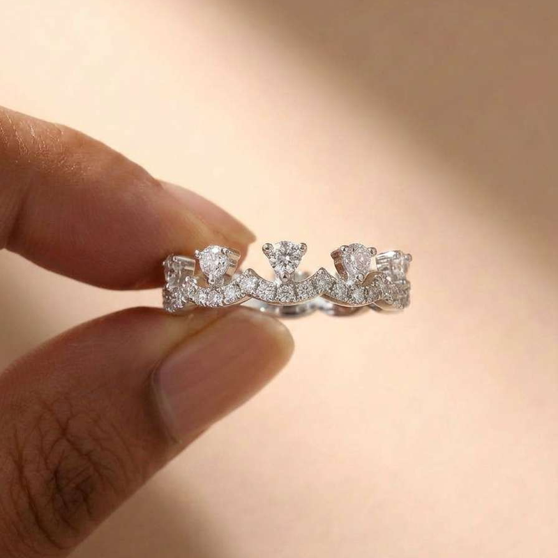 Women'S Accessories Jewelry Sale - Изысканное кольцо из стерлингового серебра 925