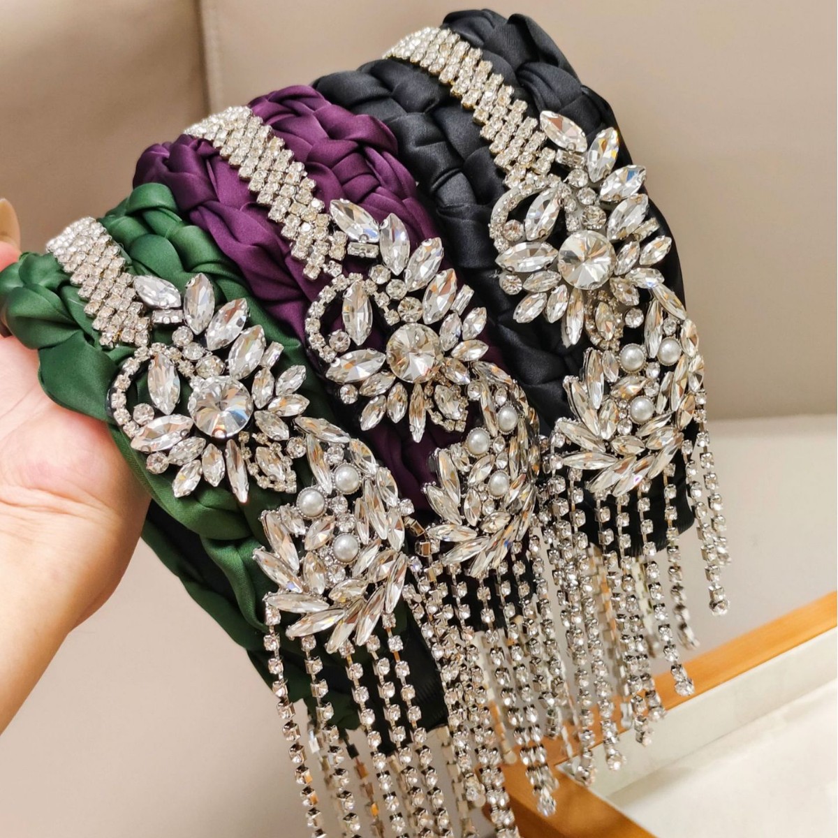 Women Accessories Sale - Лидер продаж, тяжелые ремесленные стразы, кисточки,