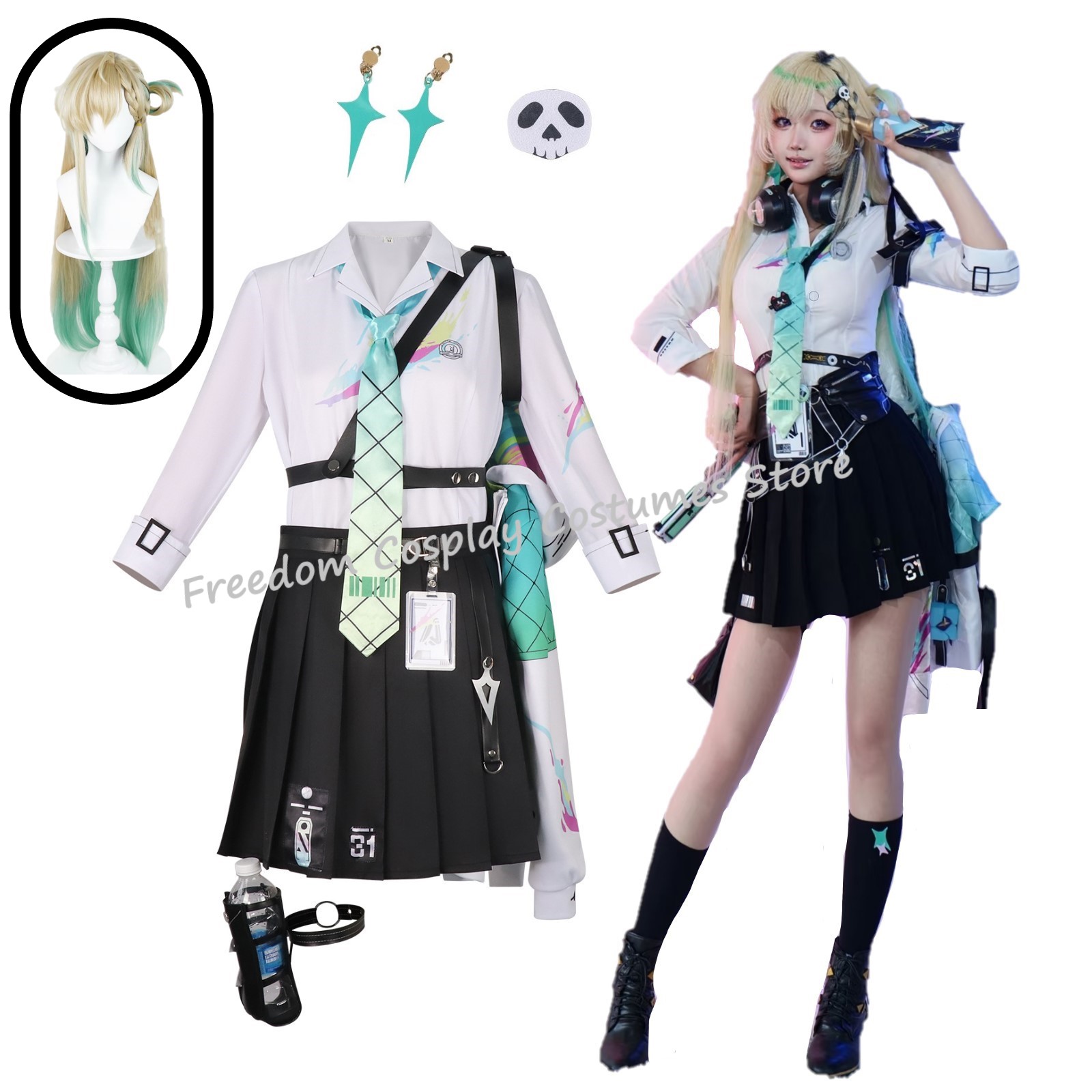 Women'S Accessories For Suit - Костюм для косплея Game Wuthering Waves