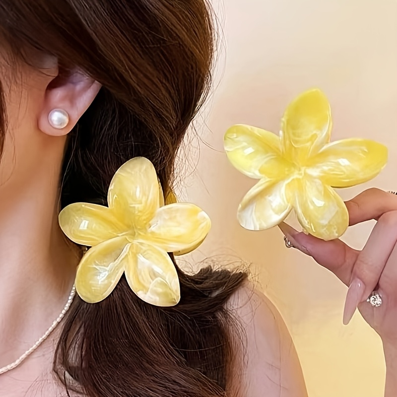 Women'S Yellow Accessories - 2 шт. модных заколок для волос