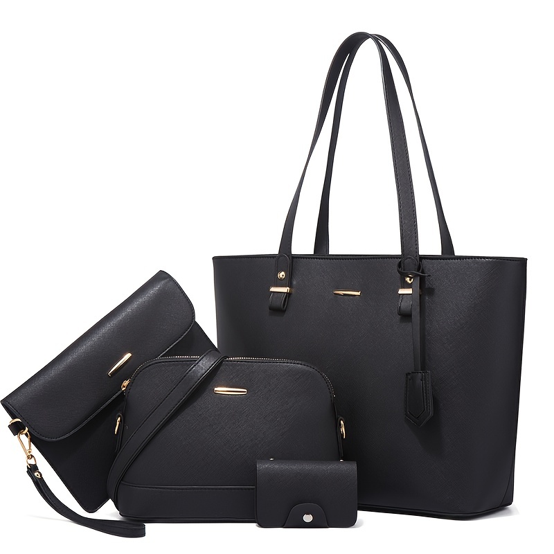 Women'S Accessories For Suit - 4 шт., модные женские комплекты сумок,