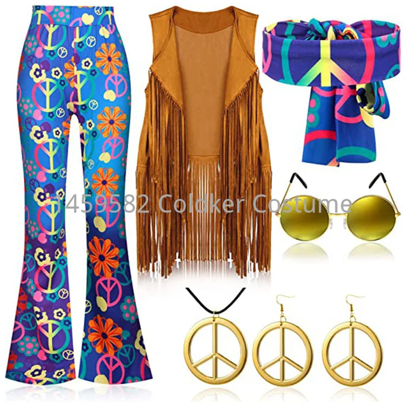 Костюм хиппи для женщин Peace  – обзор и цена Women'S Accessories In The 70S